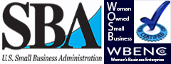 Small Business Administration (SBA) Woman Owned Small Business (WOSB), WBENC Certified